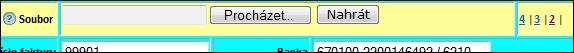 Nahr�v�n� soubor� na server a seznam p�ilo�en�ch souboru k p�ijat� faktu�e