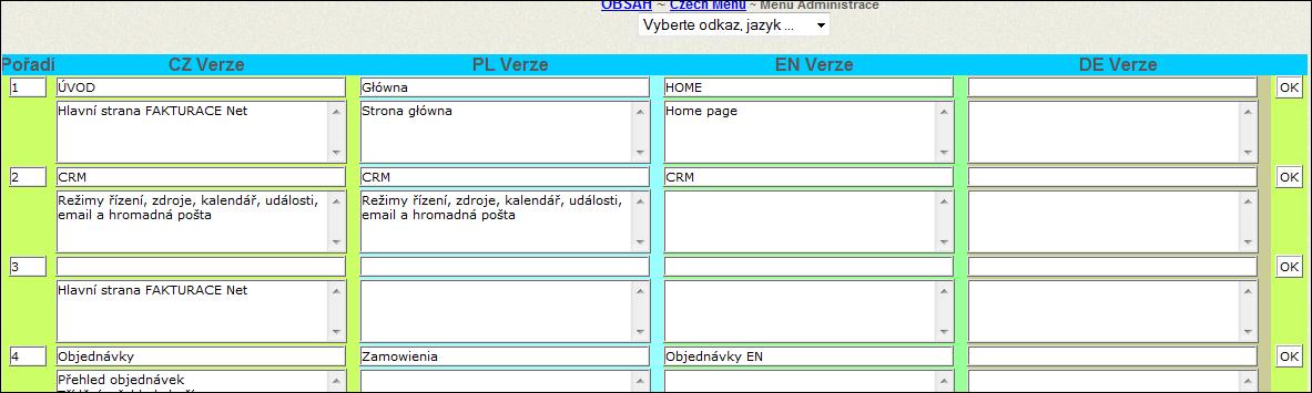 Ovl�d�n� p�ekladu pro Fakturace Net