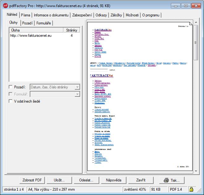 pdfFactory - n�hled vytvo�en�ho PDF dokumentu